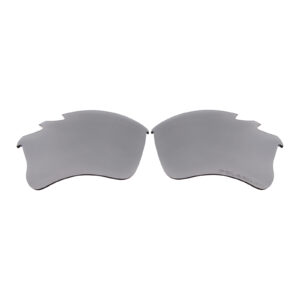 Silver Replacement Lenses for Oakley Flak Jacket XLJ Series or Flak Jacket XLJ Series Asia