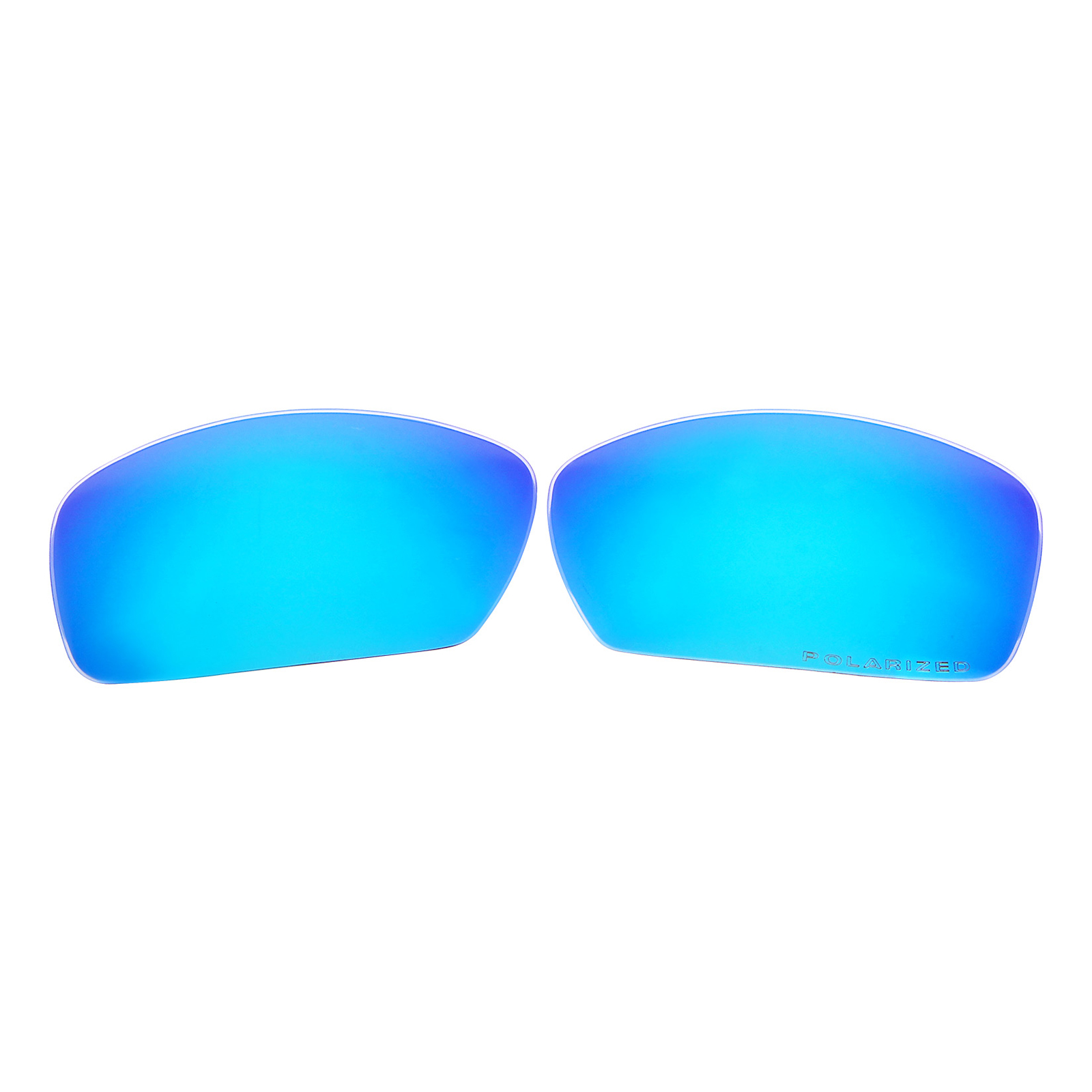 Replacement Polarized Lenses for Oakley Nanowire 4.0 (Ice Blue Mirror)