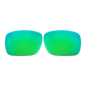 Replacement Polarized Lenses for Oakley Holbrook (Emerald Green Mirror)