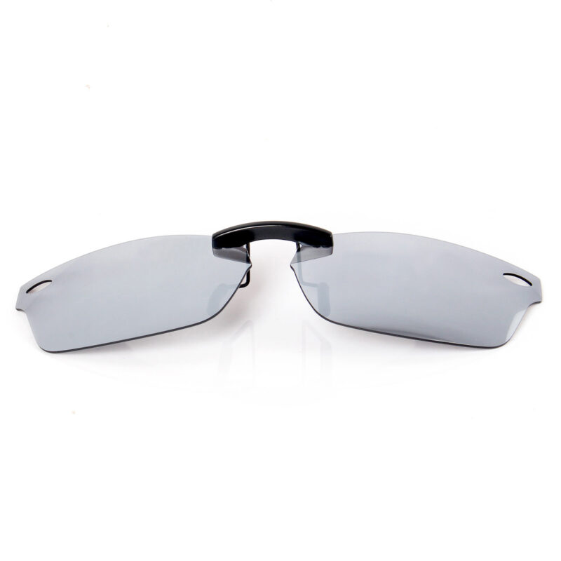RayBan RB5150 Silver lenses Polarized Clip-On Sunglasses